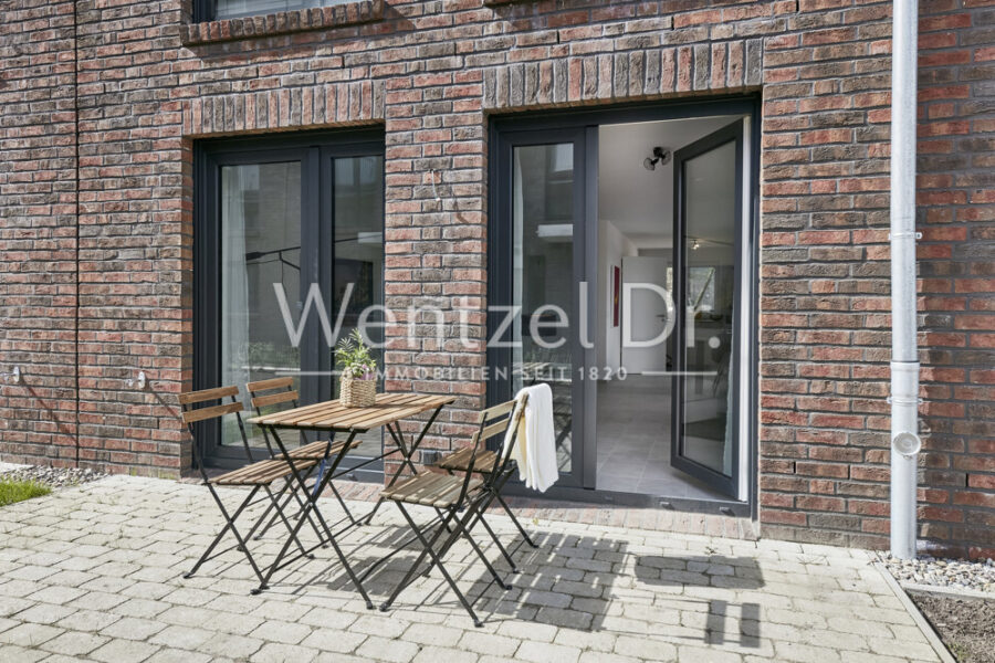 Provisionsfrei für Käufer - Nur noch wenige Häuser verfügbar! Neubau-RMH ab 359.000,- Euro - Terrasse