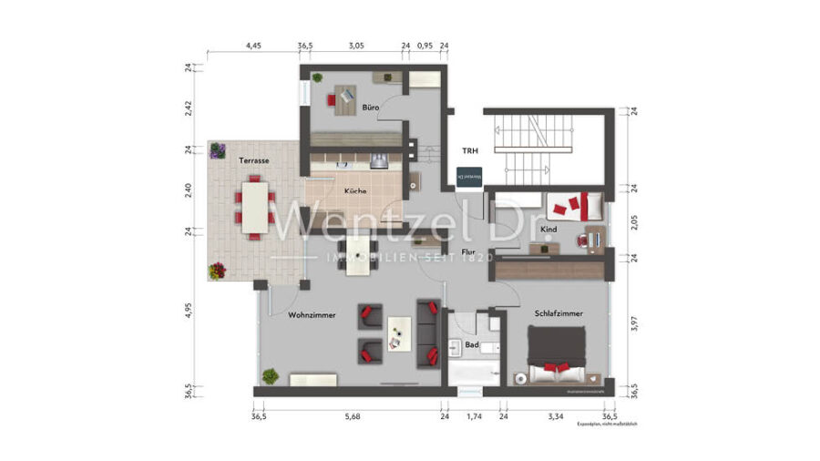 PROVISIONSFREI für Käufer – Gemütliche Terrassenwohnung in Barsbüttel - Grundriss