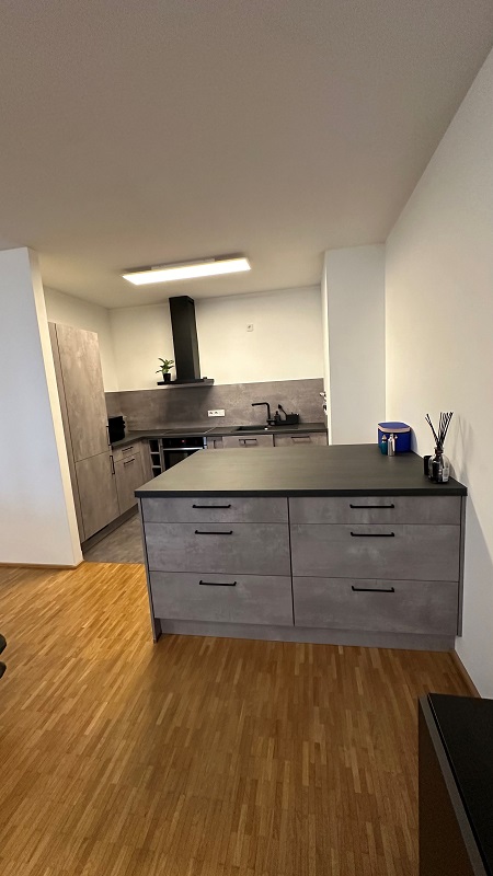 Gut geschnittene 2 Zimmer-Wohnung - Die Einbauküche