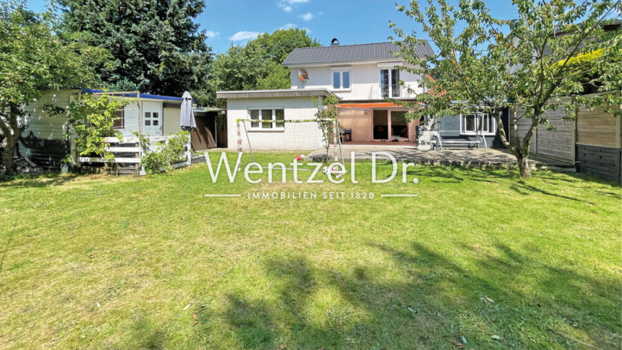 Einfamilienhaus auf ca. 682 m² großem Südwest-Grundstück! - Garten