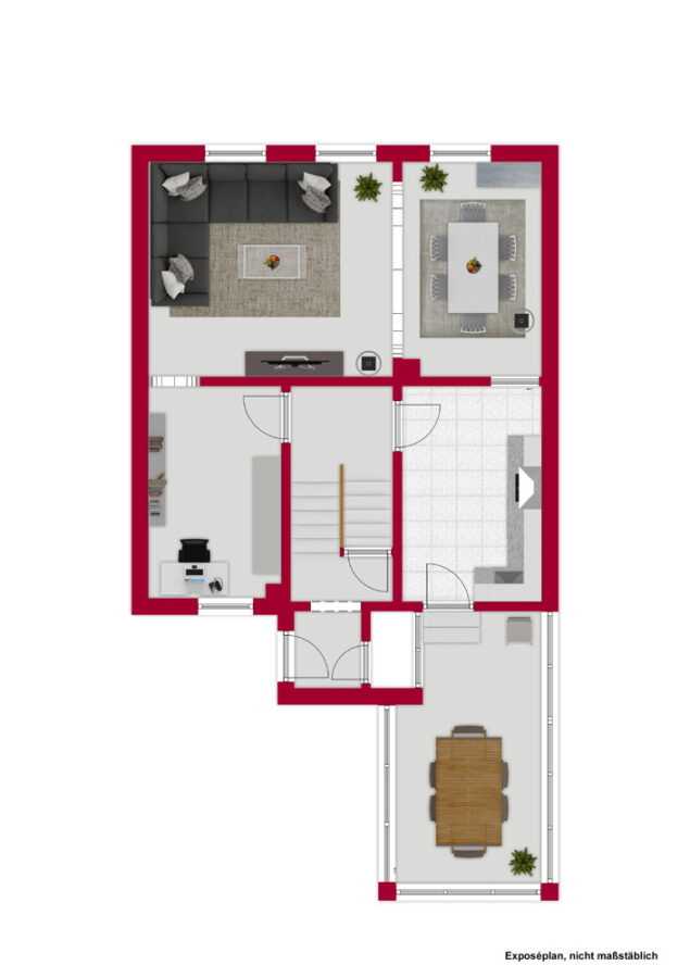 Ihr neues Projekt: Provisionsfreies Sanierungsobjekt in Top-Lage von Eberstadt! - Grundriss EG