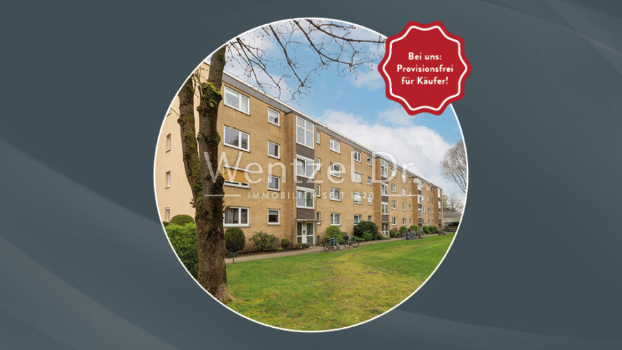 Provisionsfrei für Käufer - Gut geschnittene 3-Zimmer Wohnung im Herzen von Tostedt - Titelbild