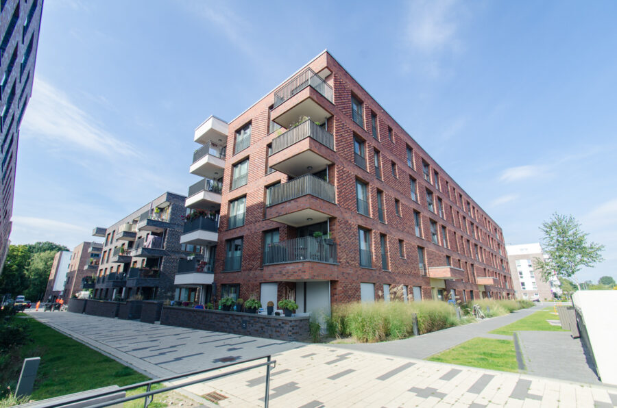 Helle 2-Zimmerwohnung mit Süd-Balkon im Stadtparkquartier - Außenansicht