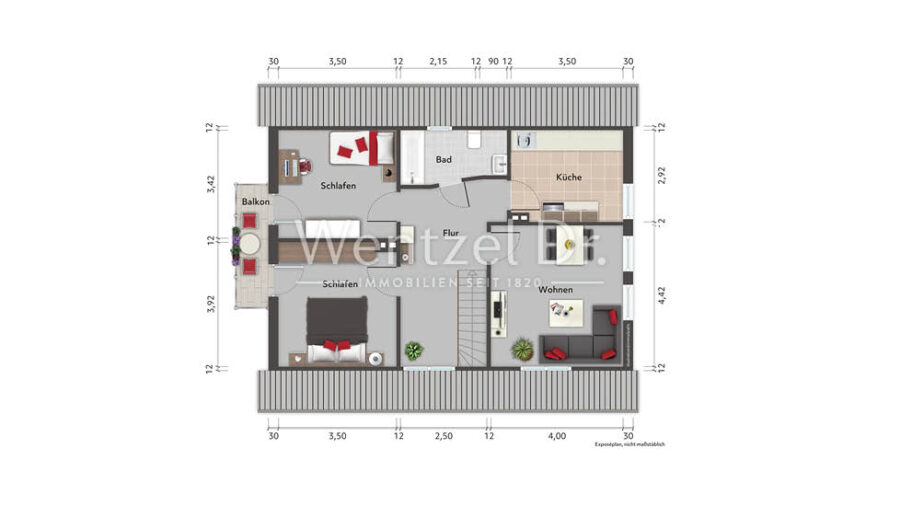 PROVISIONSFREI für Käufer – Großzügiges Ein-/Zweifamilienhaus mit Vollkeller und 6 Zimmern in Glinde - Obergeschoss