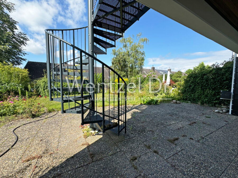 Willkommen in Eltville - sehr gut geschnittenes Haus mit Garten in beliebter Lage - Terrasse UG