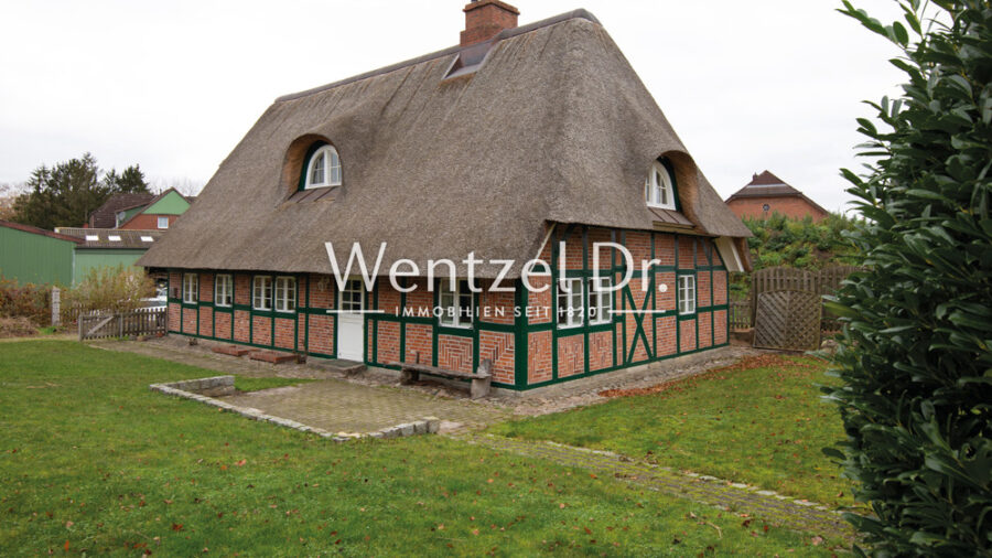 Reetgedecktes Fachwerkhaus mit historischem Charakter in Brügge - Garten.