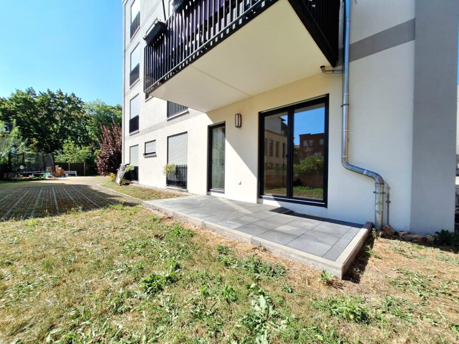 Moderne Wohnung mit Terrasse in pulsierendem Trendviertel - Sonnige Terrasse