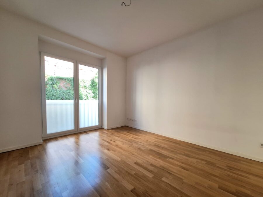 Moderne Wohnung mit Terrasse in pulsierendem Trendviertel - Schlafzimmer