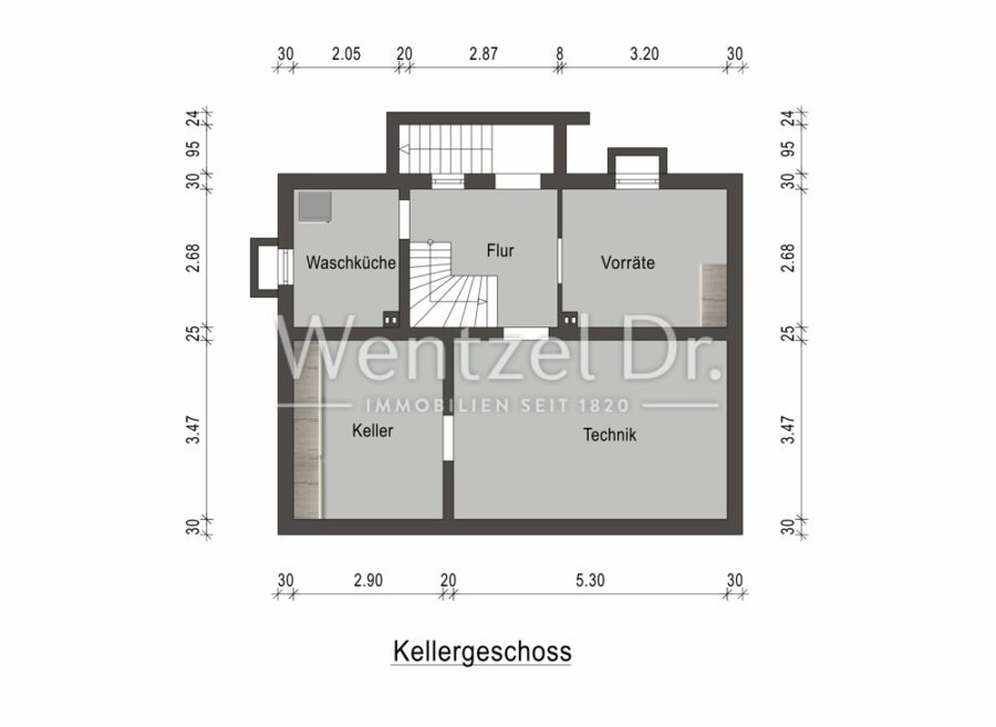 Charmantes Einfamilienhaus in ruhiger Wohngegend in Oldenburg in Holstein - Grundriss KG