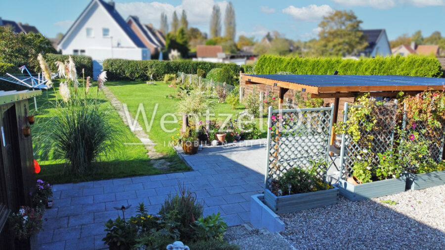 Charmantes Einfamilienhaus in ruhiger Wohngegend in Oldenburg in Holstein - Garten