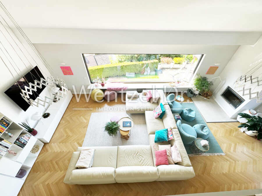 Traumzuhause mit sensationellem Panoramablick zu verkaufen - Blick von Galerie
