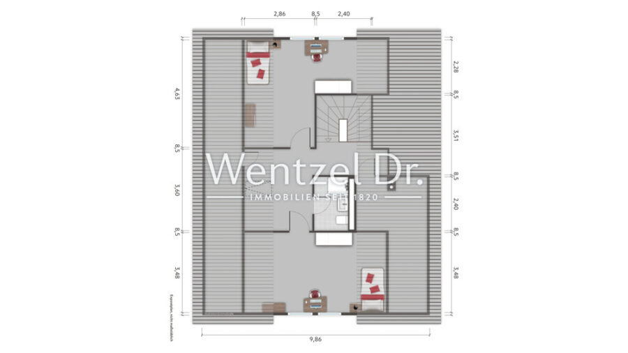 Großzügiges Einfamilienhaus mit Vollkeller im beliebten Reinbek-Krabbenkamp - Obergeschoss