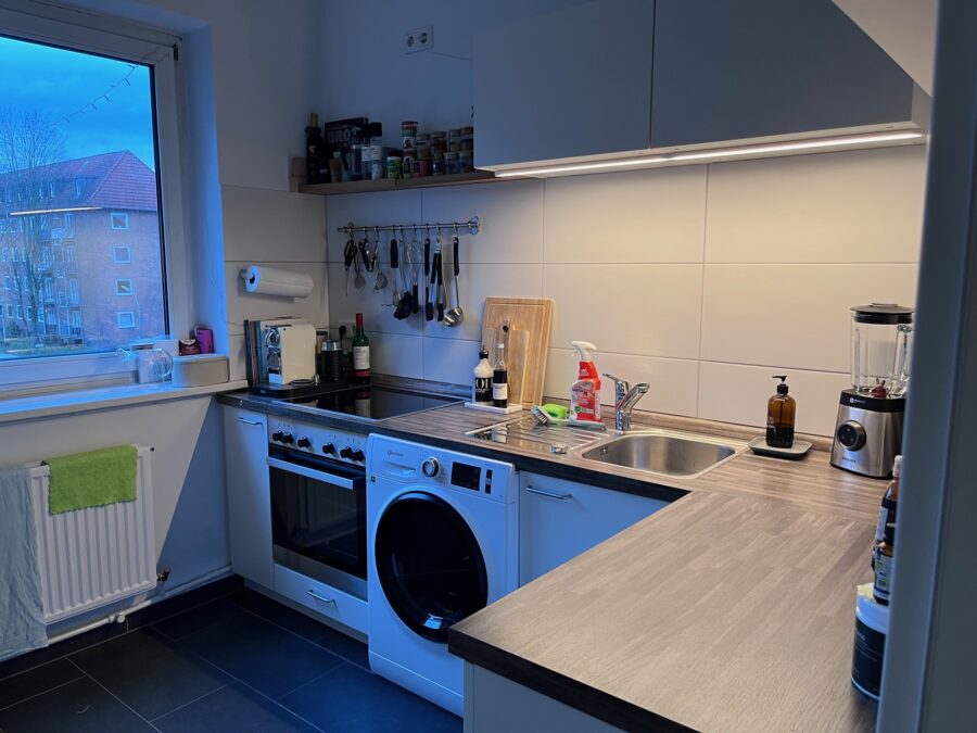 Moderne Singlewohnung - Nahe der Fuhlsbüttler Straße - Küche