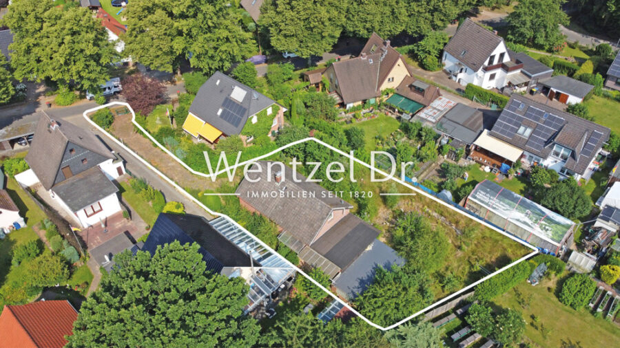 PROVISIONSFREI für Käufer – Baugrundstück mit Baugenehmigung für ein Doppelhaus - Baugrundstück