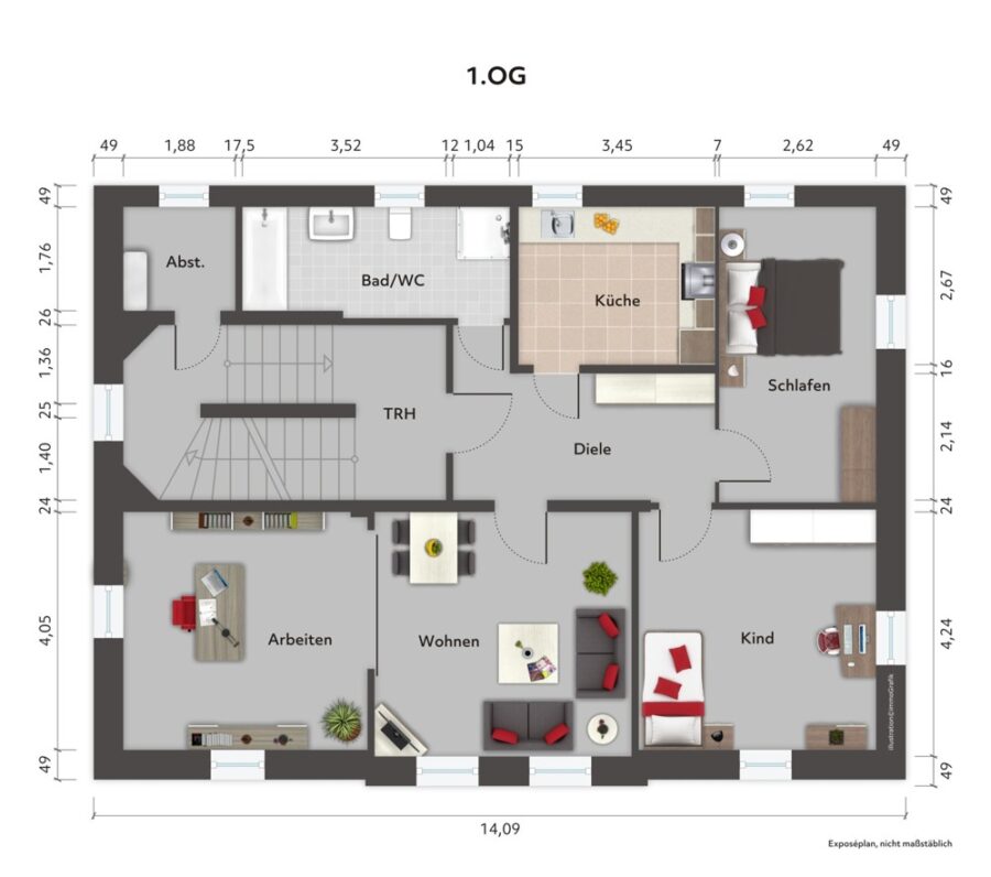 Großes Mehrfamilienhaus in Dresden - Bild