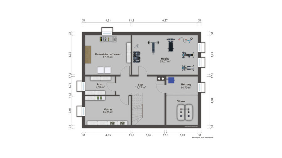 Einfamilienhaus in attraktiver Lage! - Grundriss KG