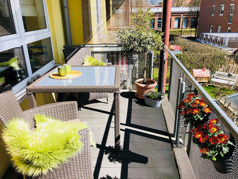 Schicke 3-Zimmer Wohnung in guter Lage - Balkon