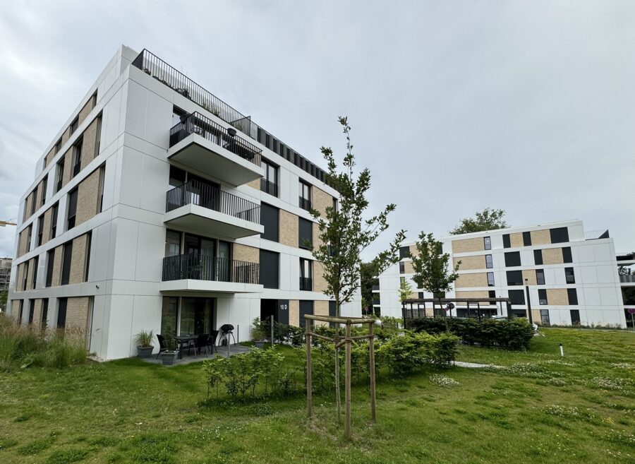 Schöne Wohnung an der Mühlenau - EG mit Terrasse - Aussenansicht