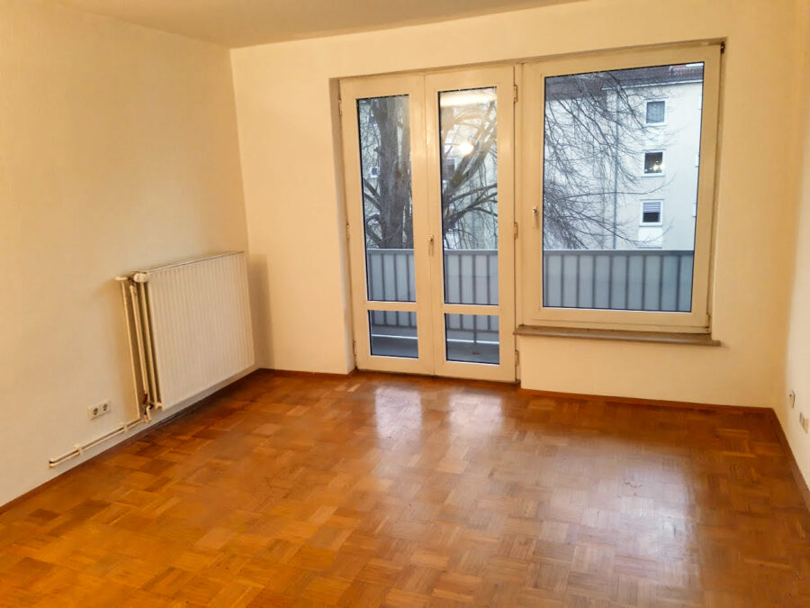 Gemütliche 3 Zimmerwohnung mit Balkon - Beispiel Wohnzimmer