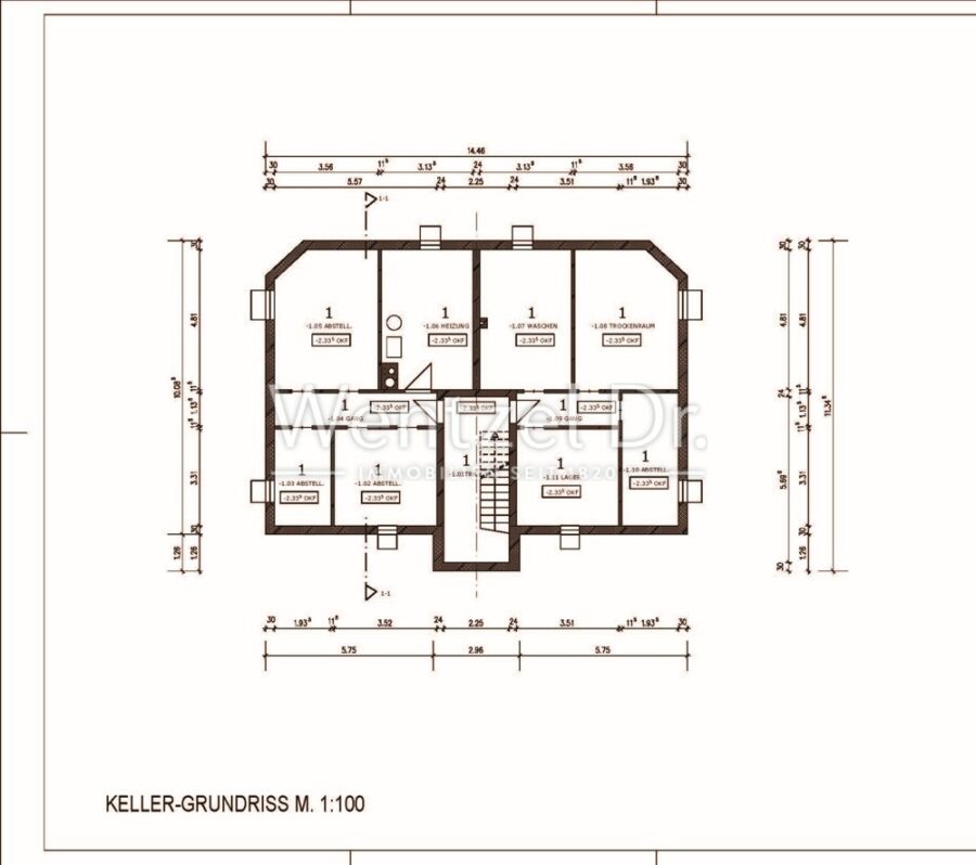 Hochwertige Erdgeschosswohnung mit Terrasse und Platzreserve im Keller - Nahe dem Hemmelsdorfer See - Grundrisse KG