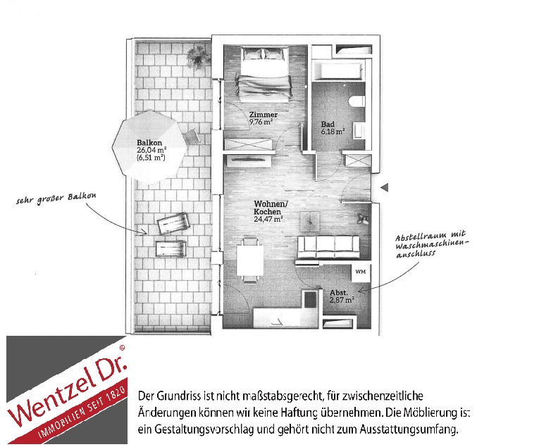 Ihr neues Zuause in der Bremer Neustadt! *per sofort* - Grundriss