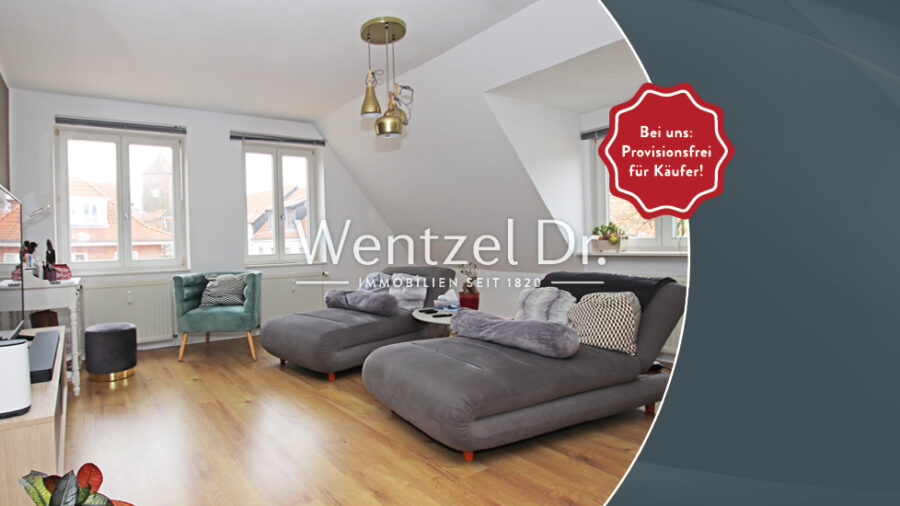 PROVISIONSFREI für Käufer - 3-Zimmer-Maisonettewohnung mit Charme im Herzen von Grevesmühlen - Startbild