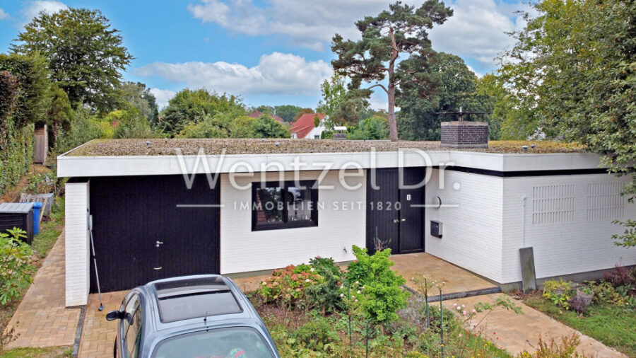 Provisionsfrei für Käufer - Großzügiger Bungalow mit Keller in bester Lage von Buchholz - Außenansicht