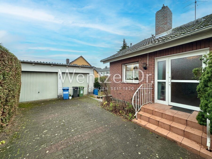 Ihre Chance: Charmanter Bungalow mit viel Potential in Griesheim! - Doppelgarage