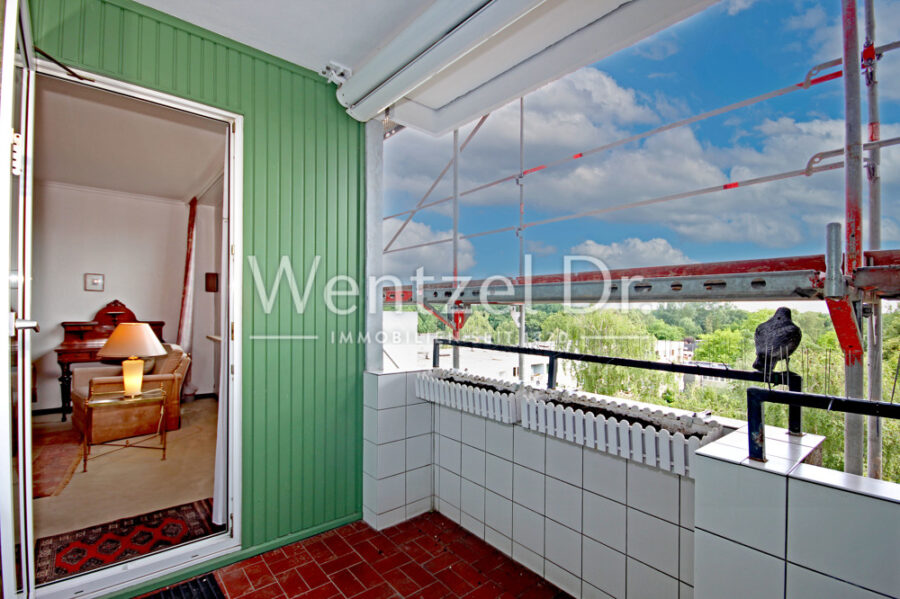 PROVISIONSFREI für Käufer – Barrierearme 3-Zimmer-Wohnung mit Aufzug und Balkon - Balkon