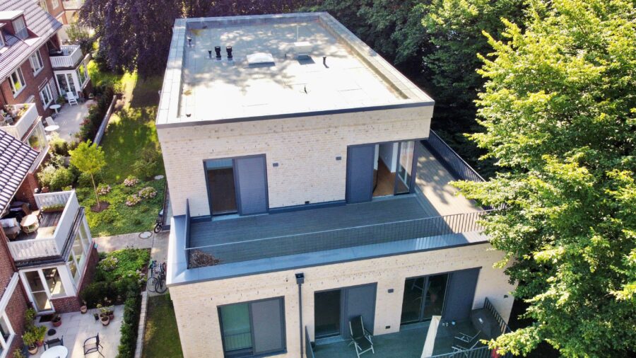 Exklusive Penthouse Wohnung nahe der Elbe! - Dachterrasse