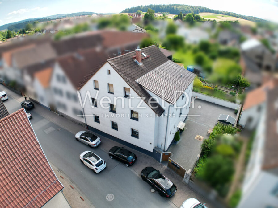 Zuhause & Kapitalanlage unter einem Dach! Dreifamilienhaus in Groß-Bieberau sucht neuen Eigentümer! - Außenansicht