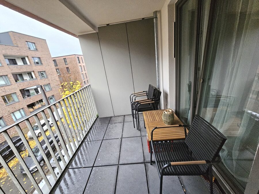 Moderne Single- oder Pärchenwohnung in Stadtparknähe - Balkon