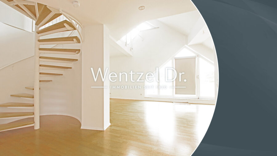 Lichtdurchflutete Maisonette-Wohnung mit Balkon in Wiesbaden-Sonnenberg zu verkaufen - Titel