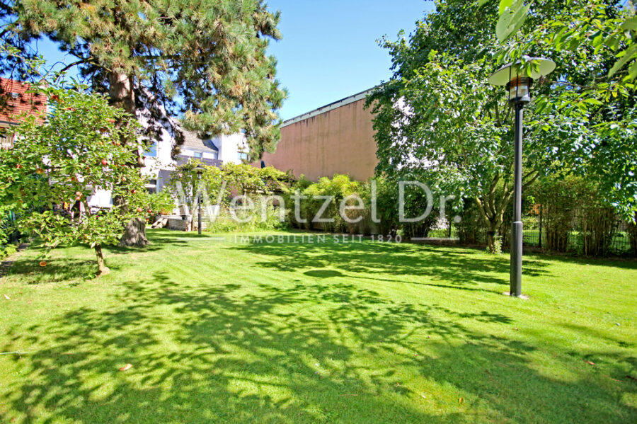 PROVISIONSFREI für Käufer – Stadthaus im Jugendstil mit großem und blickdichtem Garten - Garten